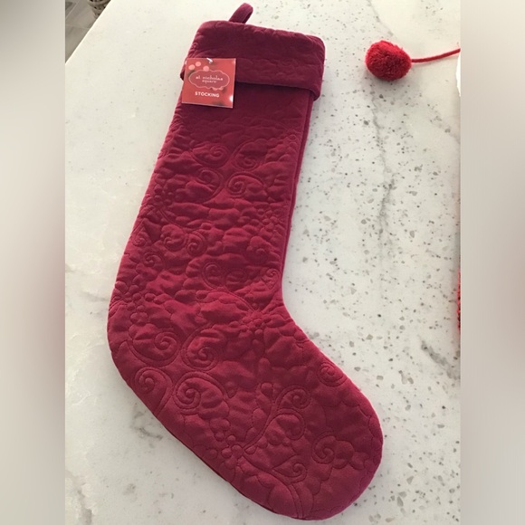 Two Saint Nicholas square Christmas stockings - Picture 2 of 5